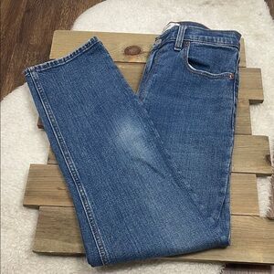 Abercrombie & Fitch The Ankle Straight High Rise Jeans